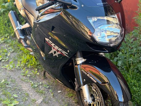 1999 Honda CBR 1100 XX, чёрный, 565000 рублей, вид 1