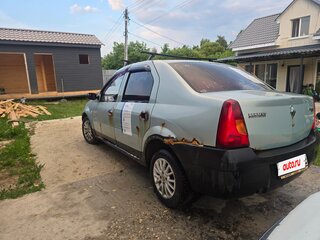 2006 Renault Logan I, зелёный, 130000 рублей, вид 4