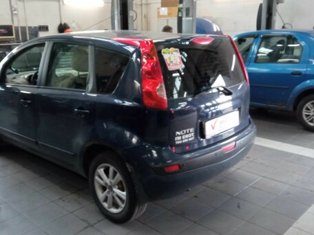 2007 Nissan Note I, синий, 627000 рублей, вид 4