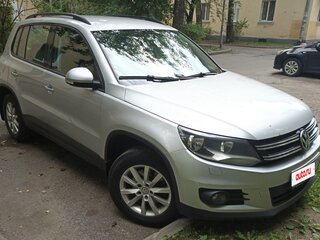 2012 Volkswagen Tiguan I Рестайлинг, серебристый, 950000 рублей, вид 5