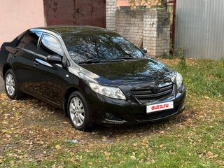 2007 Toyota Corolla X (E140, E150), чёрный, 750000 рублей, вид 3