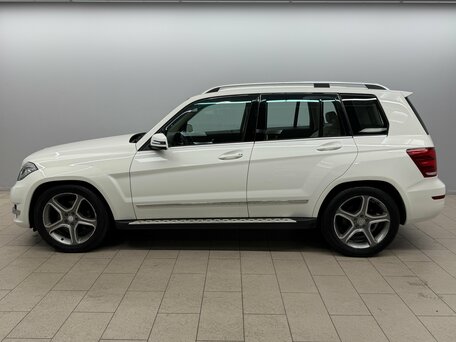 2013 Mercedes-Benz GLK-Класс 220 CDI I (X204) Рестайлинг, белый, 1525000 рублей, вид 2