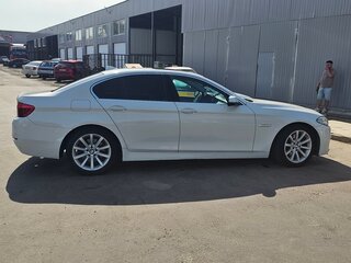 2014 BMW 5 серии 525d VI (F10/F11/F07) Рестайлинг, белый, 1300000 рублей, вид 4
