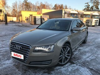 2012 Audi A8 Long III (D4), бежевый, 2500000 рублей, вид 4