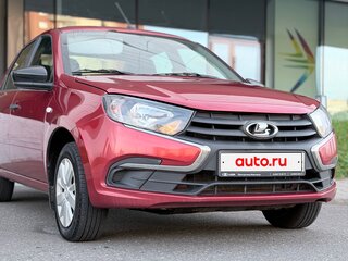 2021 Lada (ВАЗ) Granta I Рестайлинг, красный, 449000 рублей, вид 3