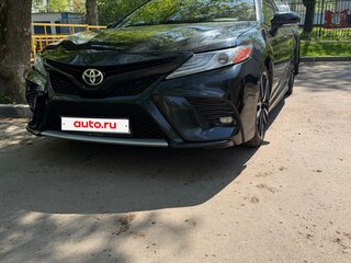 2019 Toyota Camry US Market VIII (XV70), чёрный, 2100000 рублей, вид 3