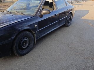 2006 Hyundai Sonata ТагАЗ IV (EF) Рестайлинг, чёрный, 290000 рублей, вид 4