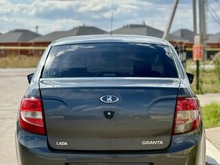 2017 Lada (ВАЗ) Granta I, серебристый, 375000 рублей, вид 4