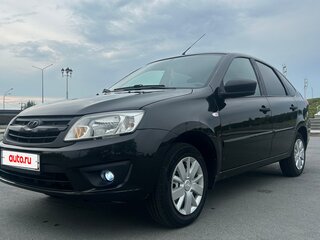 2014 Lada (ВАЗ) Granta I, чёрный, 500000 рублей, вид 1