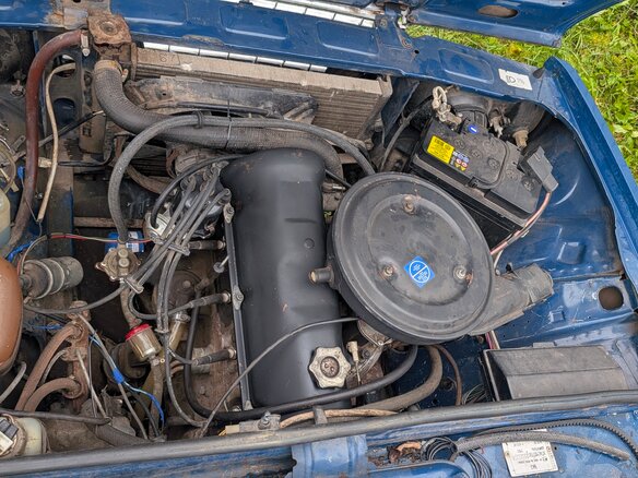 2001 Lada (ВАЗ) 2107, синий, 99000 рублей - вид 6