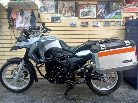 2009 BMW F 650 GS, серебристый, 510000 рублей, вид 2