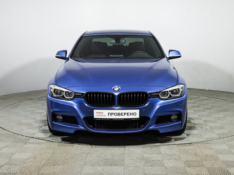 2018 BMW 3 серии 330i xDrive VI (F3x) Рестайлинг, синий, 2715900 рублей, вид 2