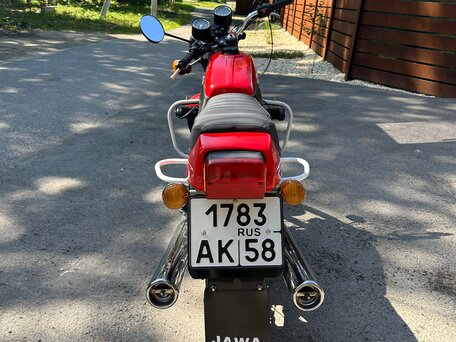 1989 Jawa 350/638, красный, 449000 рублей, вид 4