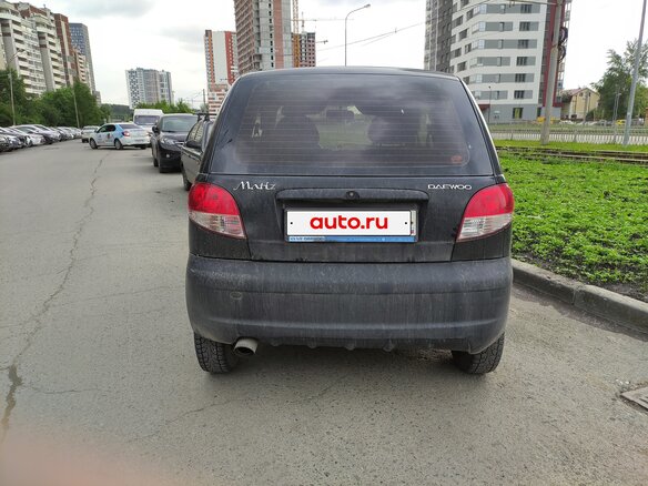 2012 Daewoo Matiz I Рестайлинг, чёрный, 190000 рублей - вид 4
