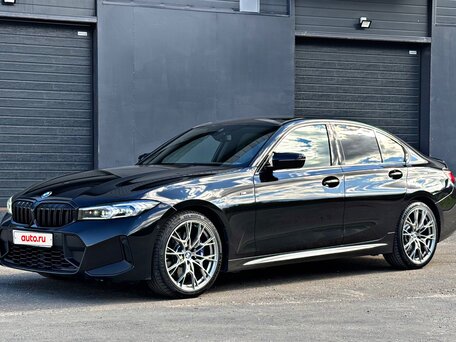 2022 BMW 3 серии 320d xDrive VII (G2x) Рестайлинг, чёрный, 4690000 рублей, вид 1