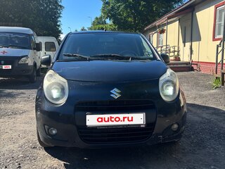 2009 Suzuki Alto VII (HA25), чёрный, 235000 рублей, вид 1