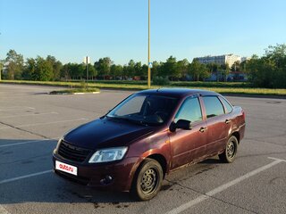 2013 Lada (ВАЗ) Granta I, пурпурный, 440000 рублей, вид 3