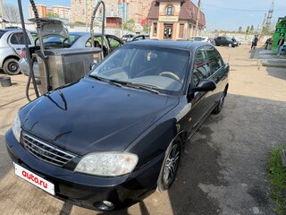 2008 Kia Spectra I Рестайлинг 2, чёрный, 330000 рублей, вид 4