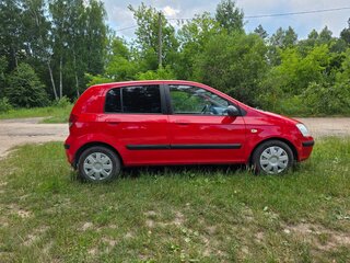2004 Hyundai Getz I, красный, 315000 рублей, вид 3