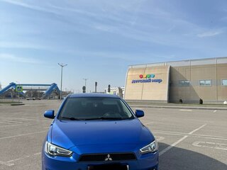 2010 Mitsubishi Lancer X, синий, 630000 рублей, вид 4