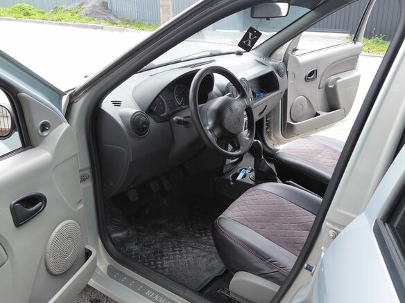 2008 Renault Logan I, серый - вид 5