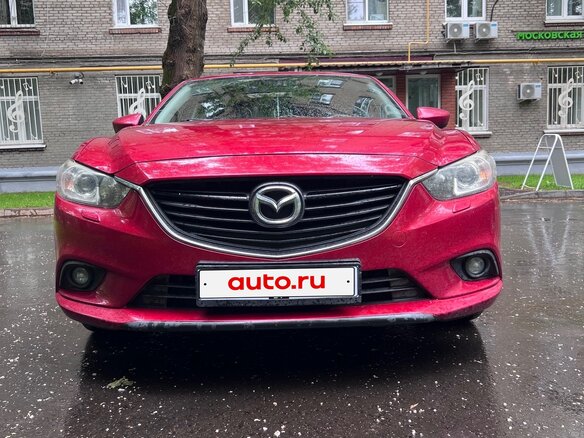 2015 Mazda 6 III (GJ) Рестайлинг, красный, 1670000 рублей - вид 2