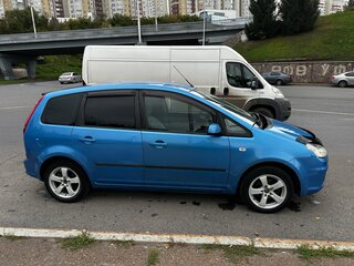 2008 Ford C-MAX I Рестайлинг, синий, 415000 рублей, вид 4