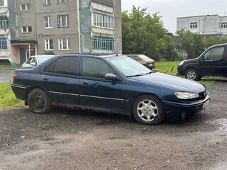 2001 Peugeot 406 I Рестайлинг, синий, 50000 рублей, вид 3
