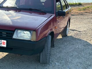 1998 Lada (ВАЗ) 21099, красный, 185000 рублей, вид 1
