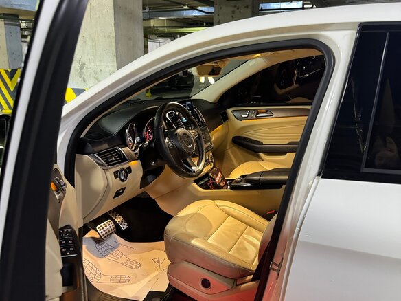 2015 Mercedes-Benz GLE Coupe 400 I (C292), белый, 3750000 рублей - вид 7