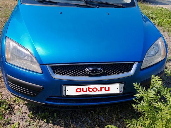 2006 Ford Focus II, голубой