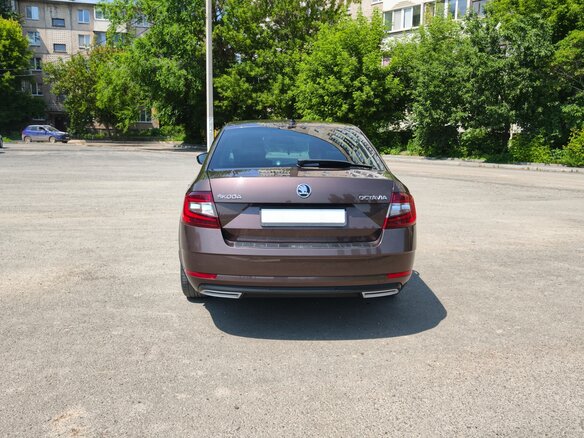 2017 Skoda Octavia III (A7), коричневый, 1840000 рублей - вид 7