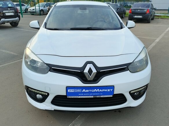 2014 Renault Fluence I Рестайлинг, белый - вид 8