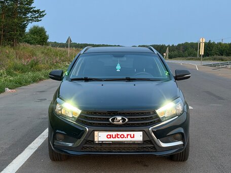 2021 Lada (ВАЗ) Vesta SW Cross I, чёрный, 1150000 рублей, вид 1