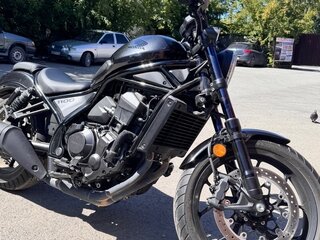 2021 Honda CMX 1100 Rebel, чёрный, 950000 рублей, вид 3