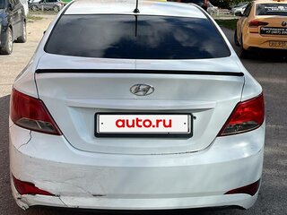 2016 Hyundai Solaris I Рестайлинг, белый, 460000 рублей, вид 2