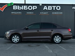 2015 Volkswagen Jetta VI Рестайлинг, коричневый, 1050000 рублей, вид 4