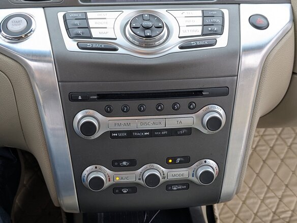 2012 Nissan Murano II (Z51) Рестайлинг 2, чёрный - вид 16