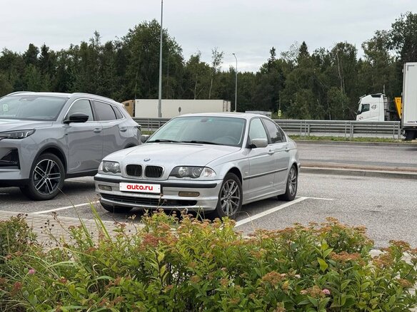 2000 BMW 3 серии 325i IV (E46), серебристый, 600000 рублей - вид 1