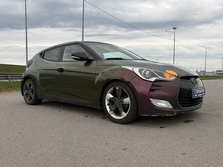 2012 Hyundai Veloster I, жёлтый, 820000 рублей, вид 4