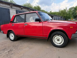 1996 Lada (ВАЗ) 2107, красный, 460000 рублей, вид 5