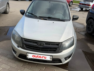 2016 Lada (ВАЗ) Granta I, чёрный, 500000 рублей, вид 2