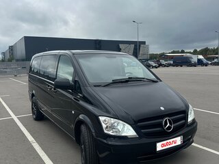 2014 Mercedes-Benz Vito 113 CDI L2 II (W639) Рестайлинг, чёрный, 1550000 рублей, вид 3