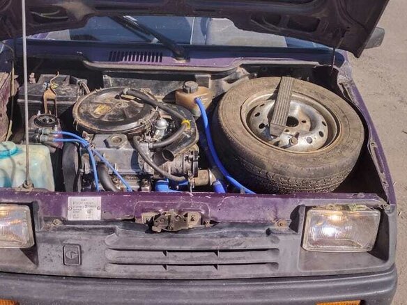 2003 Lada (ВАЗ) 1111 Ока КамАЗ, фиолетовый, 180000 рублей - вид 7