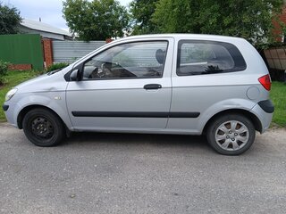 2010 Hyundai Getz I Рестайлинг, серебристый, 360000 рублей, вид 4