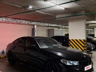 2021 BMW 3 серии 320i VII (G2x), чёрный, 3600000 рублей, вид 3