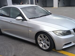 2007 BMW 3 серии 320i V (E90/E91/E92/E93), серебристый, 830000 рублей, вид 3