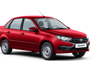 2026 Lada (ВАЗ) Granta I Рестайлинг, красный, 1121000 рублей, вид 2