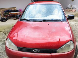 2011 Lada (ВАЗ) Kalina I, красный, 220000 рублей, вид 1