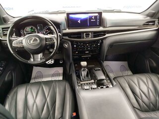 2020 Lexus LX 570 III Рестайлинг 2, чёрный, 11570000 рублей, вид 5